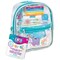 3C4G: Portable Seas The Day! Stationary Set - 8" Mini Backpack Case, Ocean Themed, Stickers-Highlighters-Color Pencils-Stamps-Note Pad, Girls & Kids